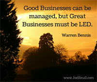 Why Lead? (Part 1)