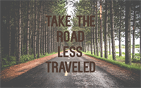 THE ROAD LESS TRAVELED 