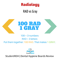 Q: Using radiation measuring system conversion, 1 Gray is equal to how many rad?