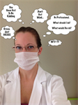A patient walks in the front door late...